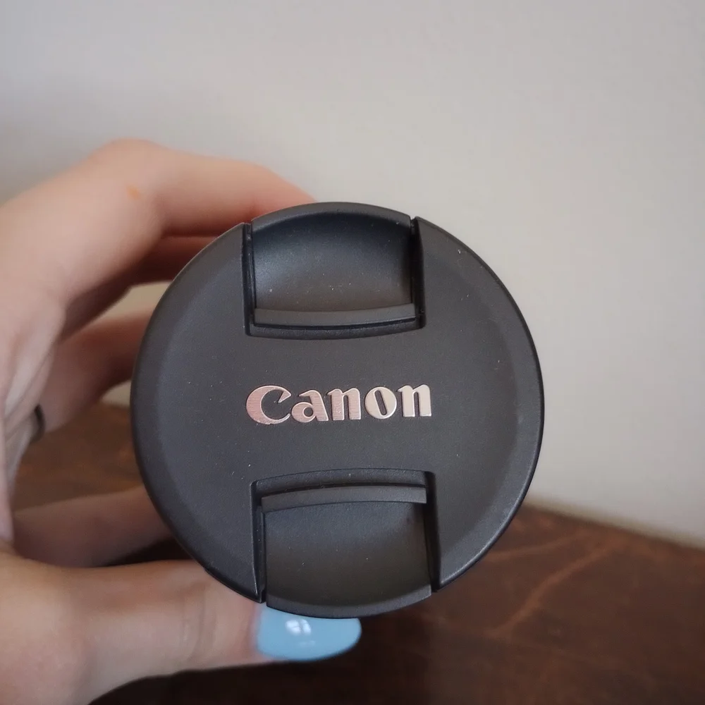 Canon Black Camera Lens